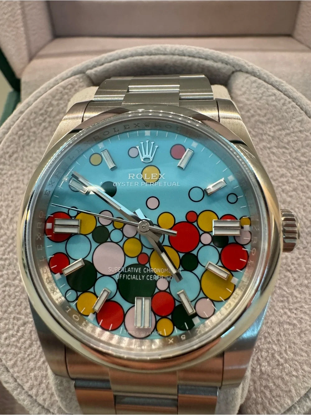 Rolex Oyster Perpetual 36mm Celebration Dial 2024 - Watch Only + Extra Link